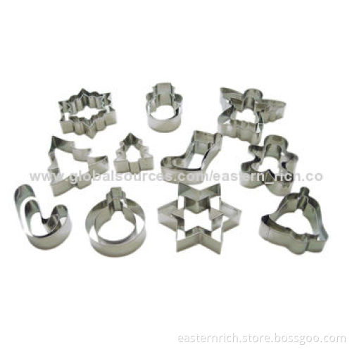 20pcs cookie cutters, SS 18/0
